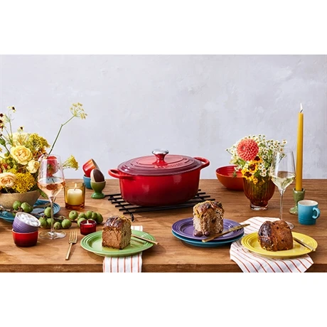 Le Creuset Cocotte Fonte Ovale Cerise 29 Cm – Image 3