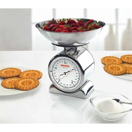 Soehnle Balance Mécanique Silvia Inox 5 Kg – Image 2